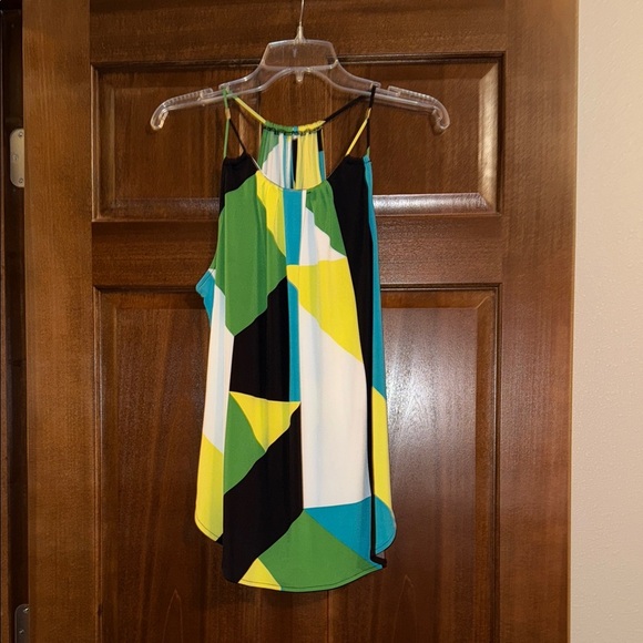 Worthington Tops - Worthington Multicolor Geometric Top